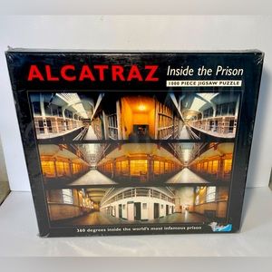 Alcatraz Inside the Prison 360 Degrees 1000 Piece Jigsaw Puzzle Brand New Sealed